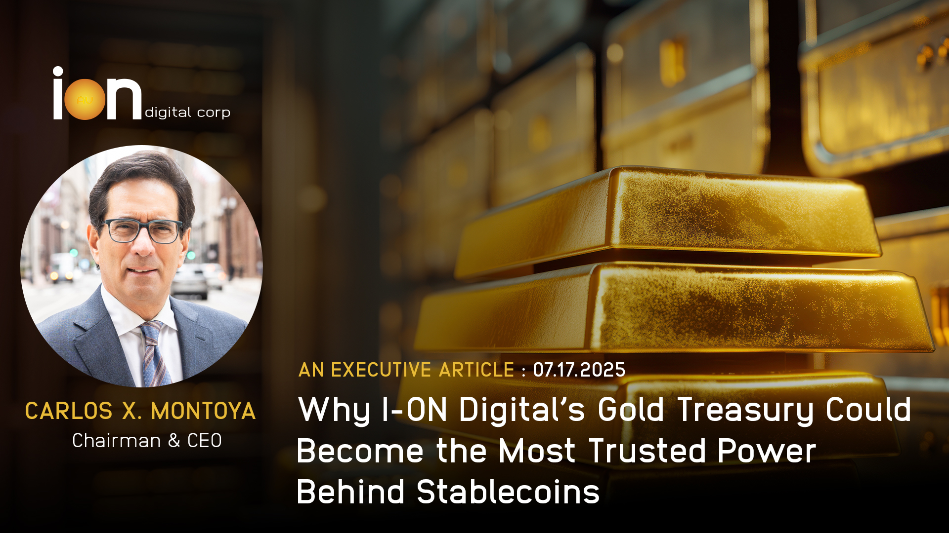 How I-ON Digital’s Gold Reserves Could Power the Future of Trusted Stablecoins